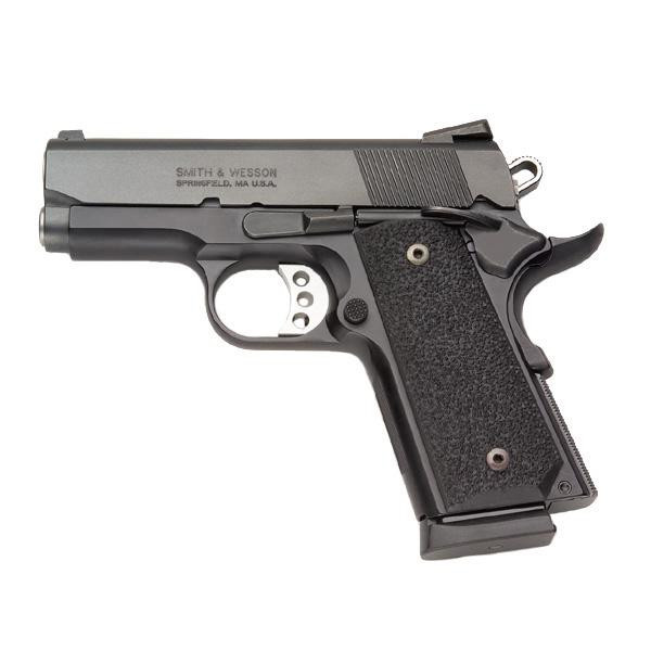dSMITH & WESSON PC 1911 PRO SRIES SC BLK 45ACP 3" 7RD SAO COMPLIANT